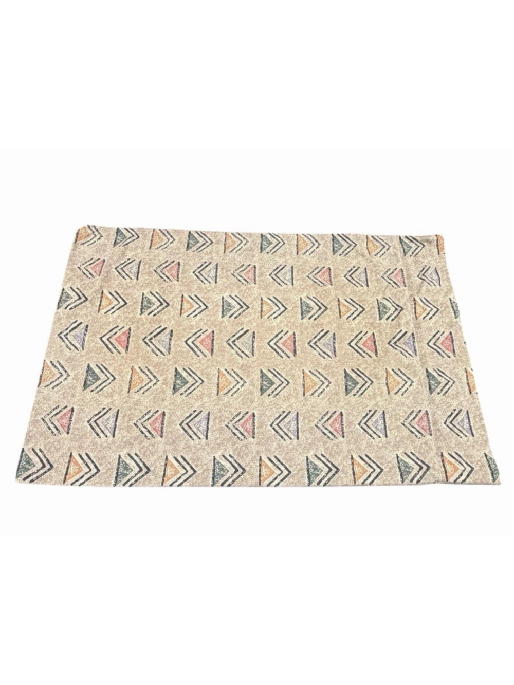 WestPoint Pepperell Southwest Geometric Standard Pillowcase Boho USA Vintage
